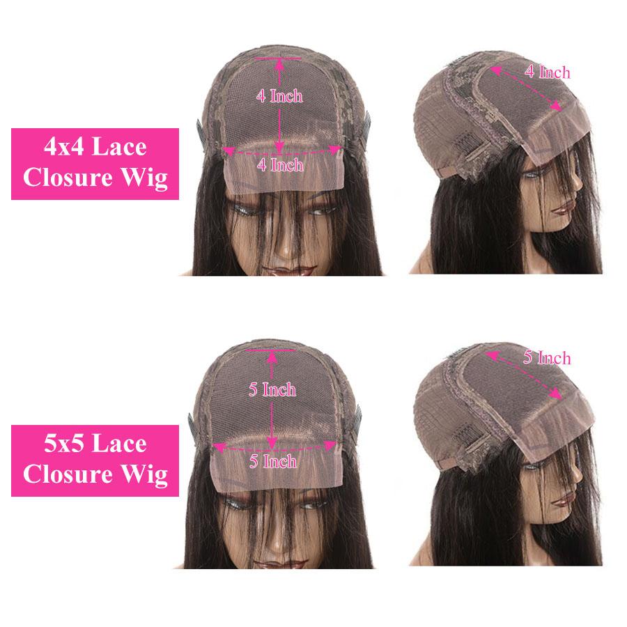 Siyun Show Loose Deep Wave 4x4&5x5 Closure Wig - Siyun Show