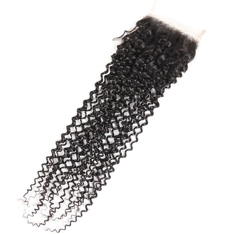 Siyun Show 4x4 Lace Closure Swiss Lace Human Hair Closure Curly Hair Human Hair Lace Closure