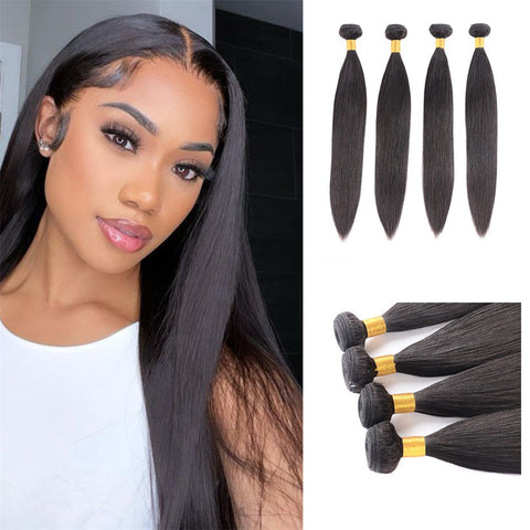 Siyun Show 26 26 26 26 inches Brazilian Straight Hair 4 Bundles